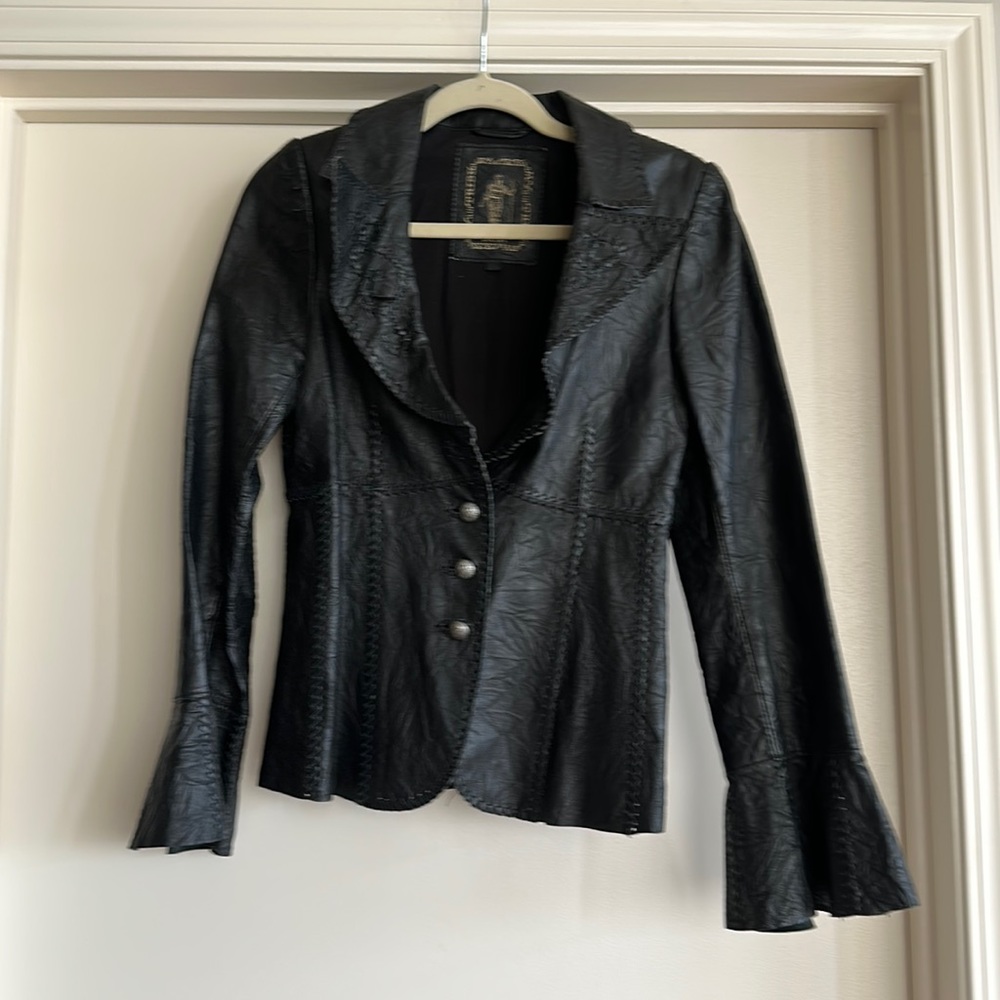 Leather jacket